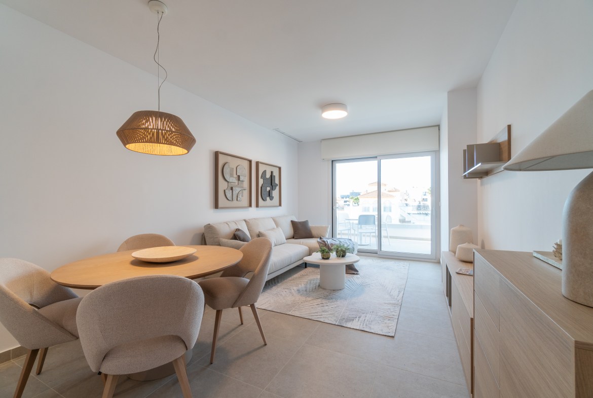 Playa Flamenca Contemporary Apartments, Close to Sea, 2-4 Bed / 2-3 Bath